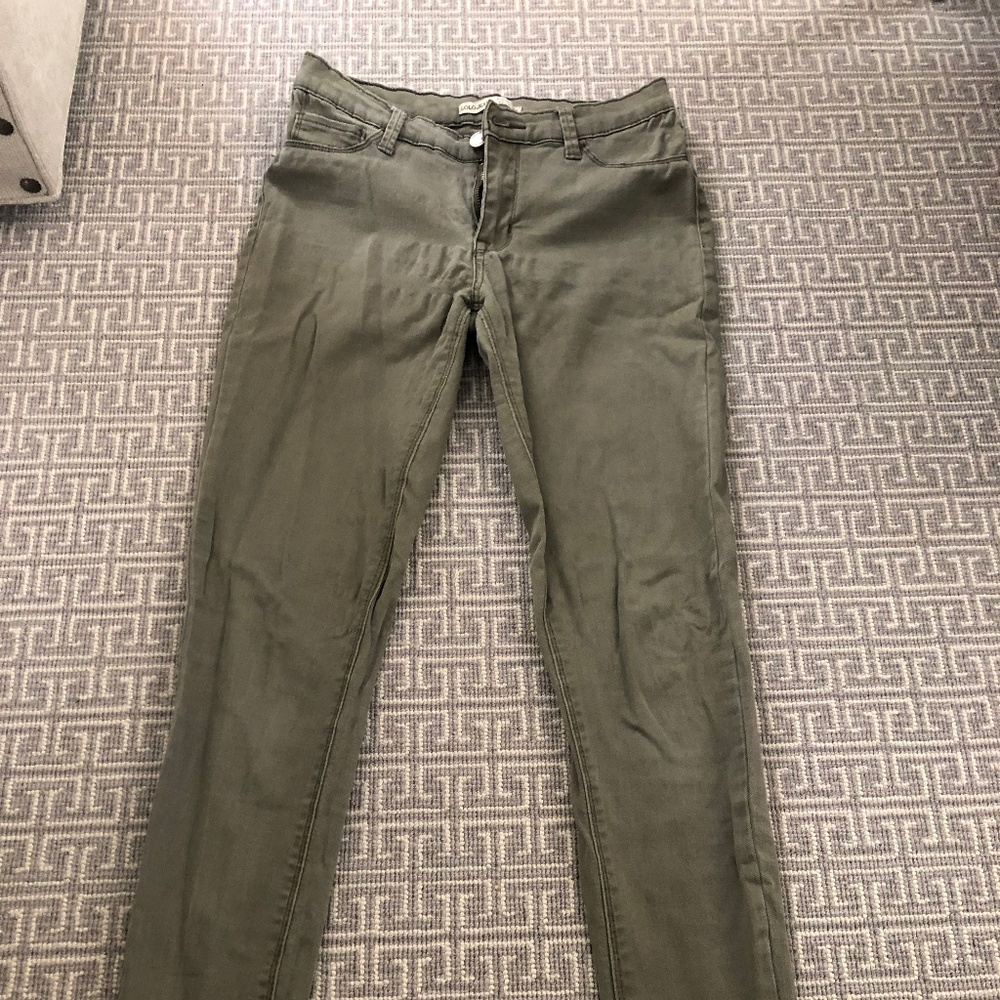 Dark green pants